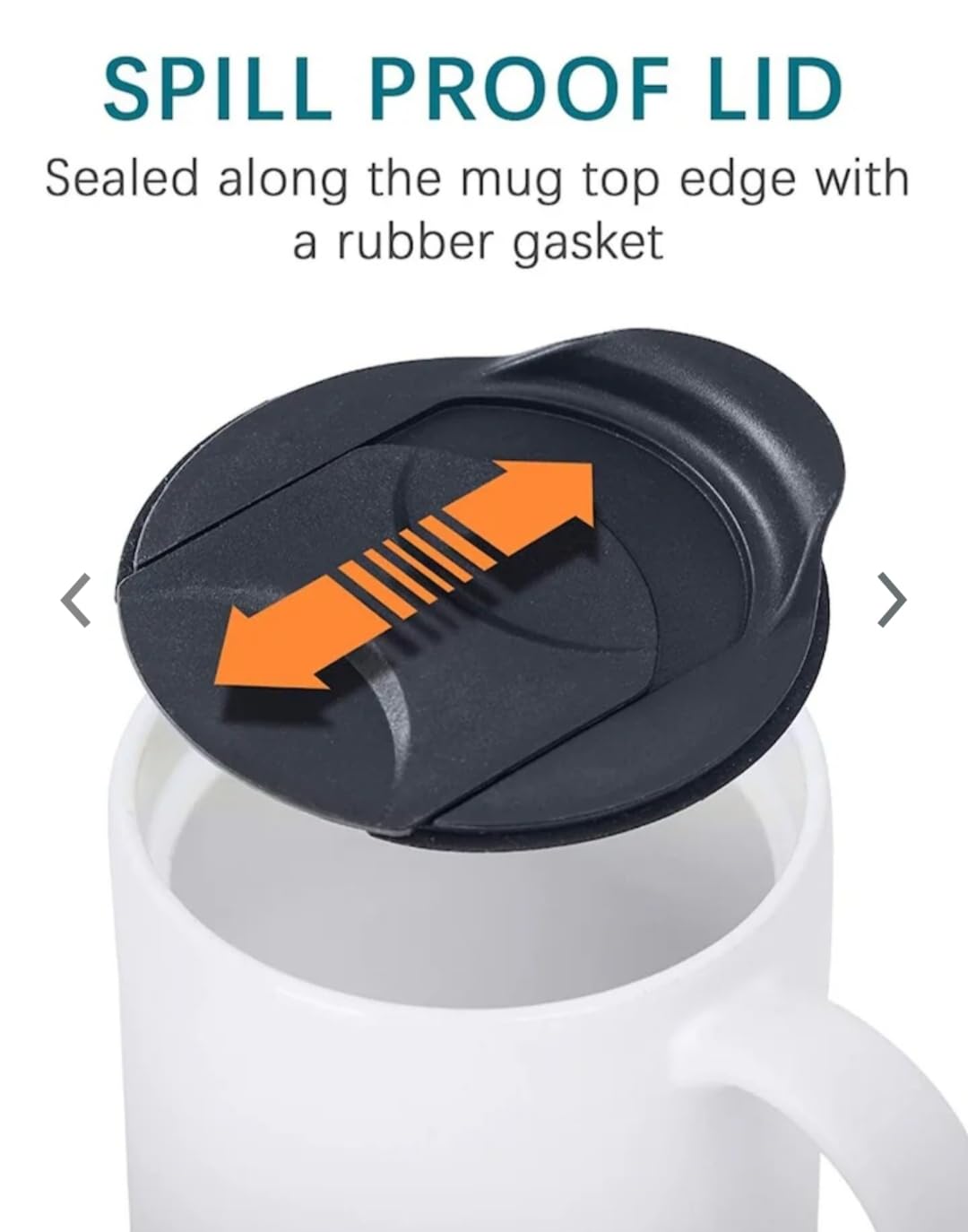 The Wandering Bean Cork Base Coffee Mug, Ceramic Mug with Insulated Cork Bottom