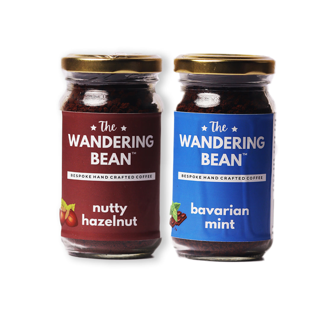 Nutty Hazelnut + Bavarian Mint Instant Coffee (2*70g)